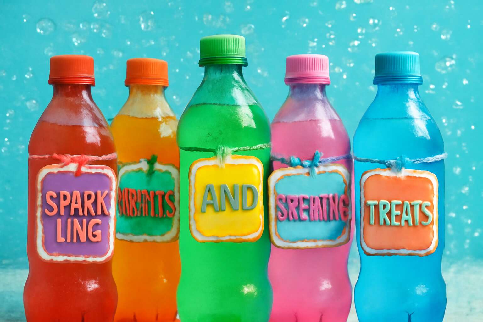 sparkling water 6 word cookies