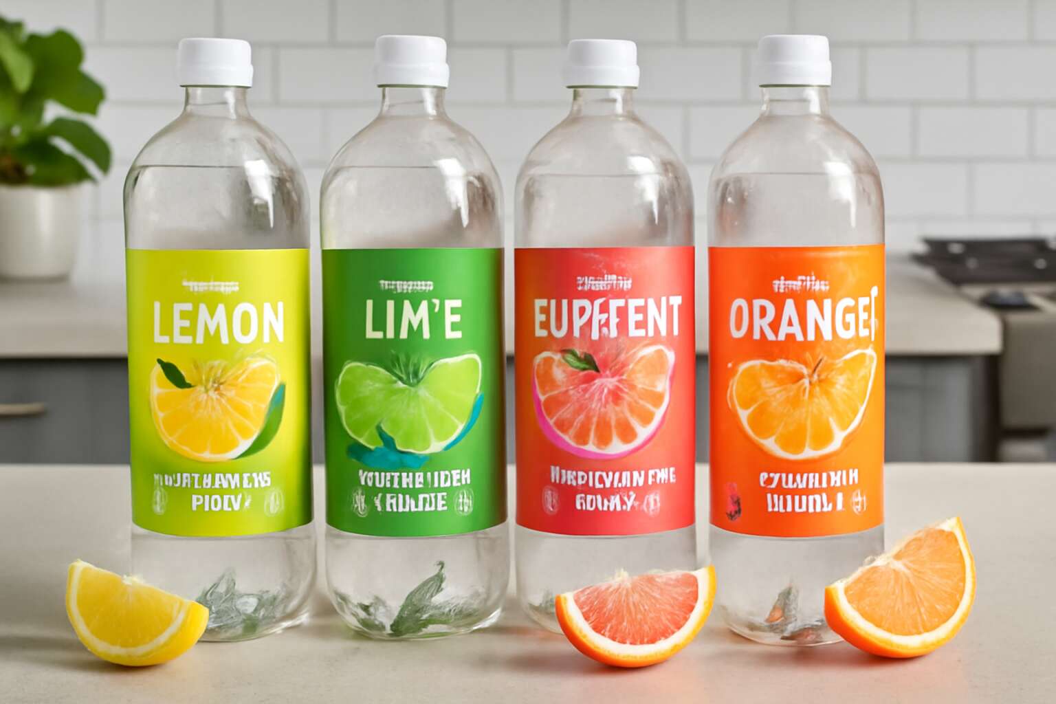 flavored sparkling water aldi
