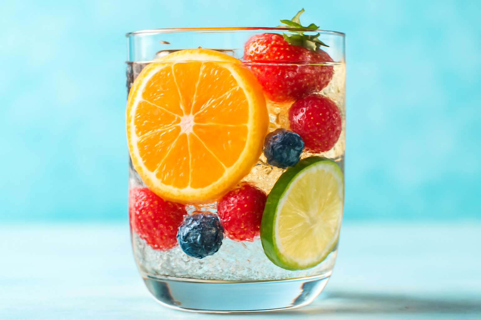 flavored sparkling water ph