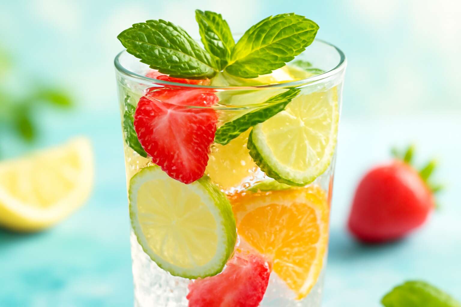 how healthy is flavoured sparkling water