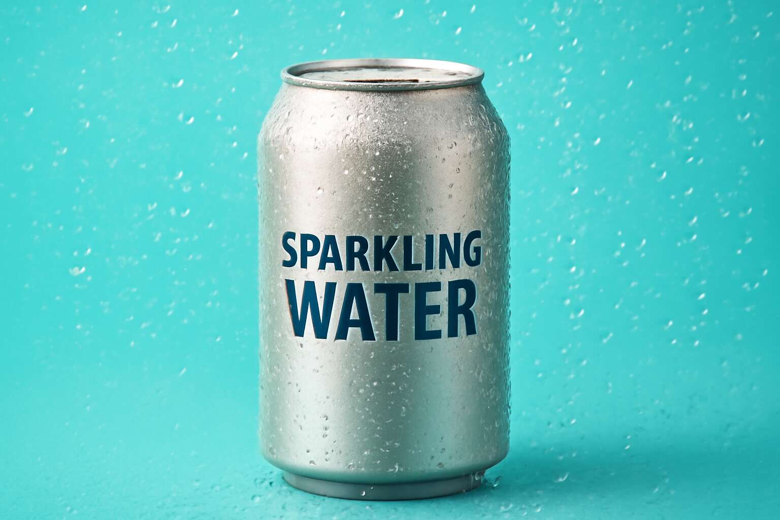 sparkling water can