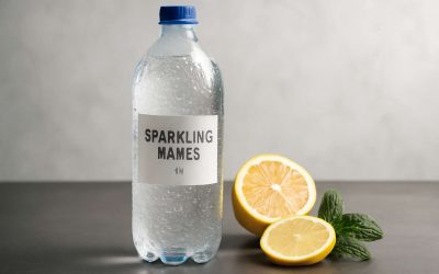 Refreshing and Bubbly: Sparkling Water 1 L Perfect for Hydration and Revitalization