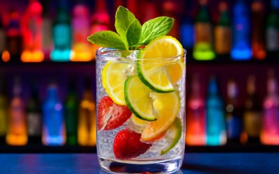 Refreshing and Trendy: Discover the Perfect Mix of Vodka with Flavored Sparkling Water for Sophisticated Sipping