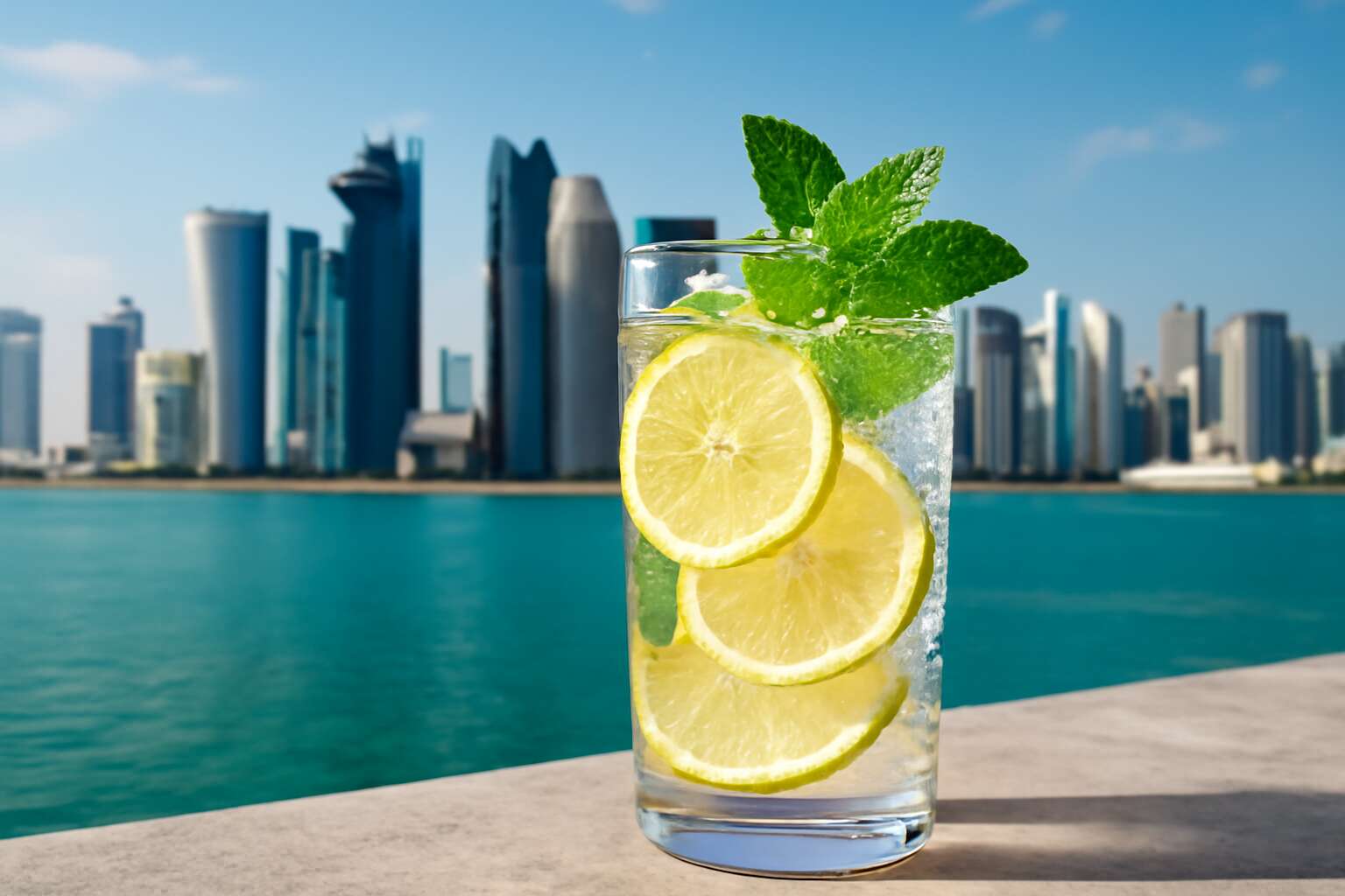 sparkling water qatar