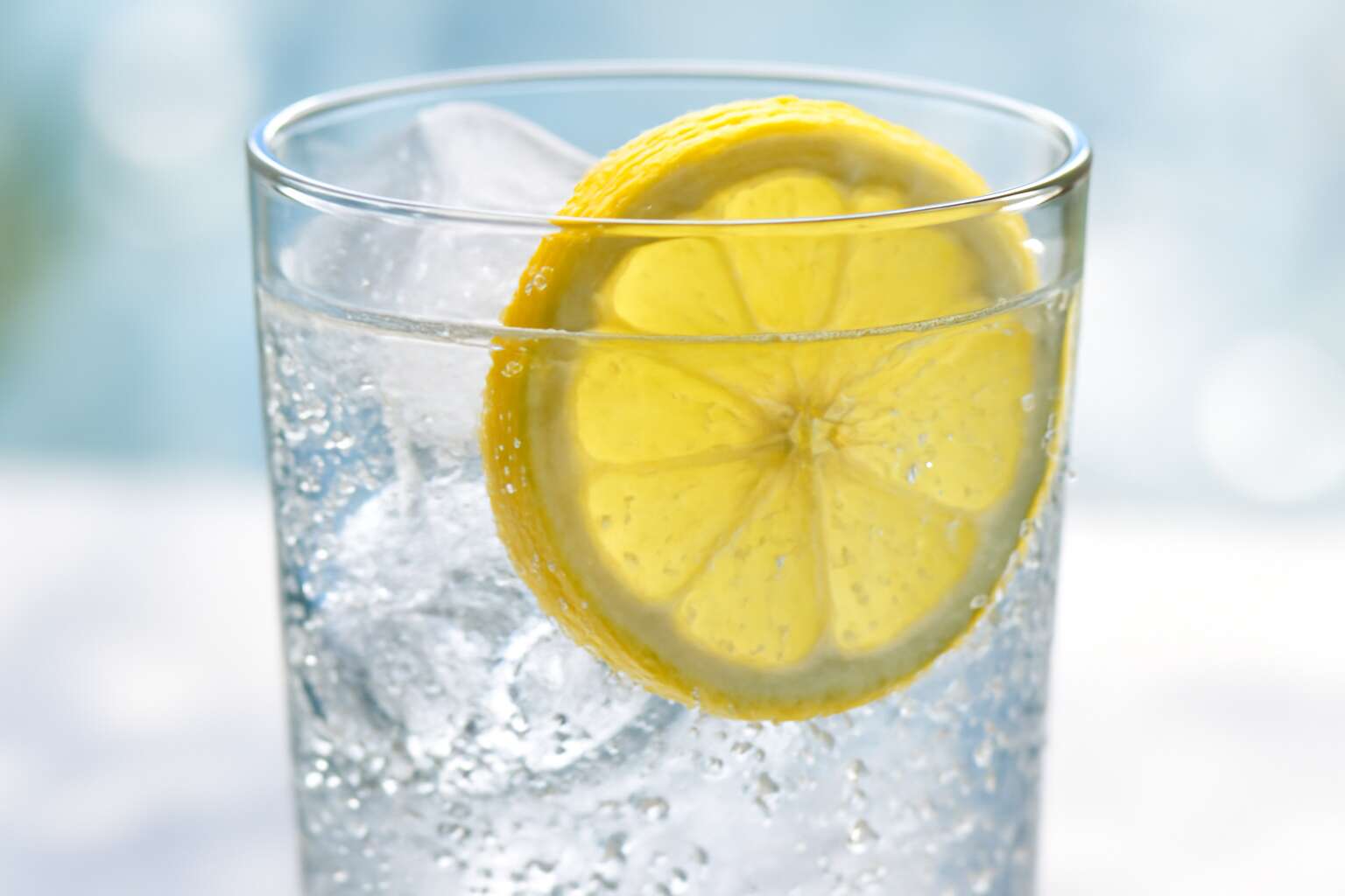 to sparkling water