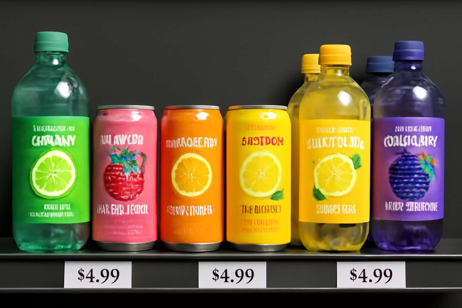 flavored sparkling water price