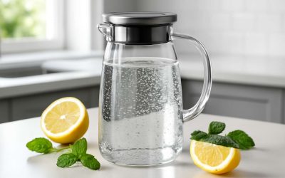 Elevate Your Refreshment Game with the Stylish and Functional Sparkling Water Jug for Every Occasion