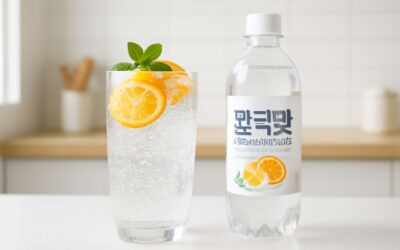 Discover korean flavoured sparkling water: a refreshing twist