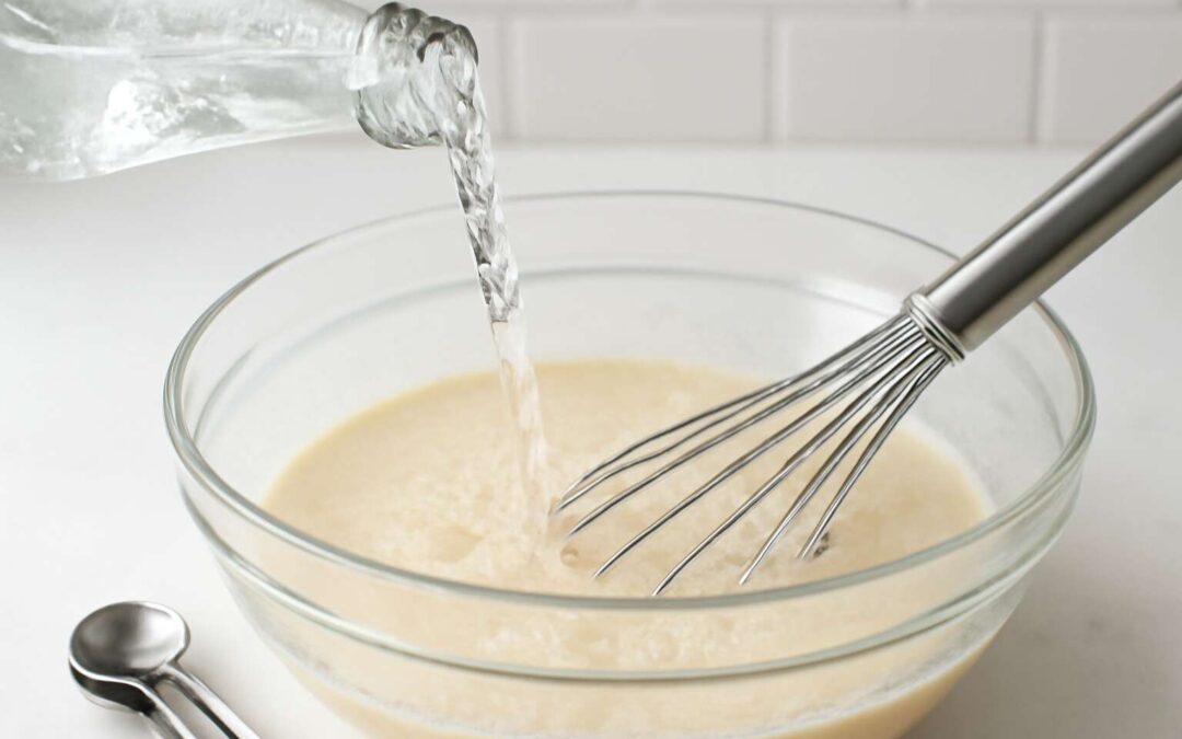 Crispy magic: why sparkling water for batter makes coatings lighter and crisper.