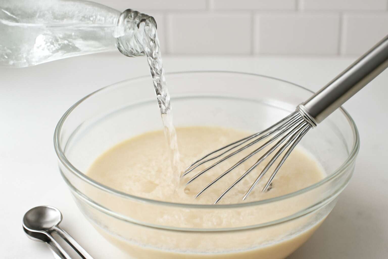 why sparkling water for batter