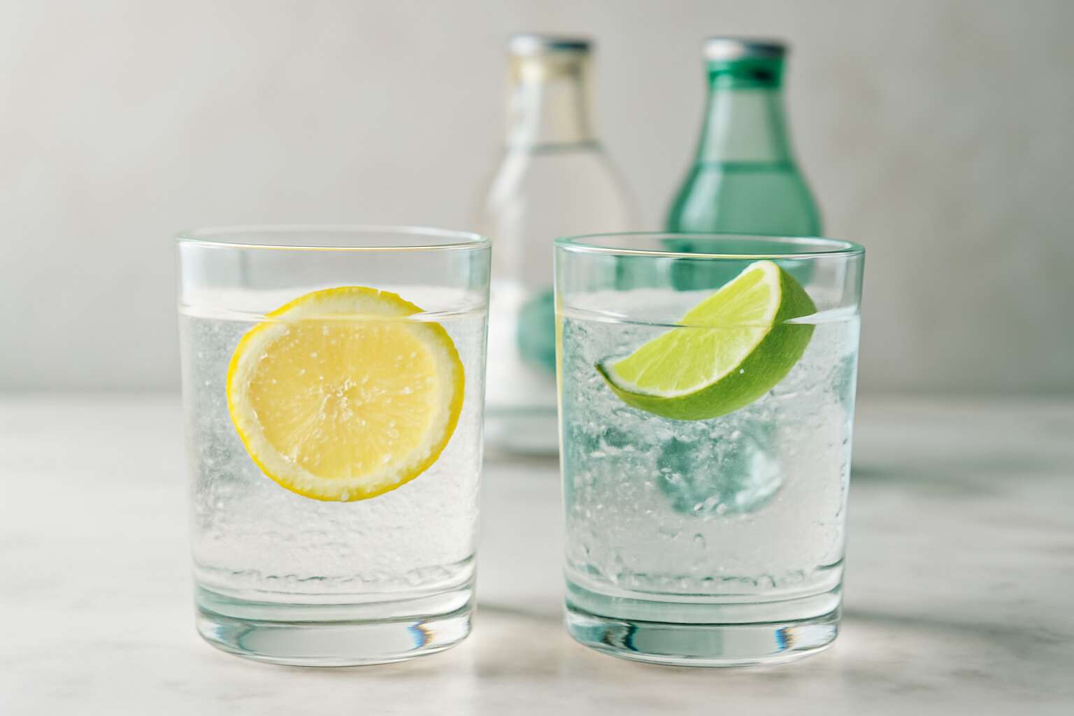 sparkling water vs tonic water