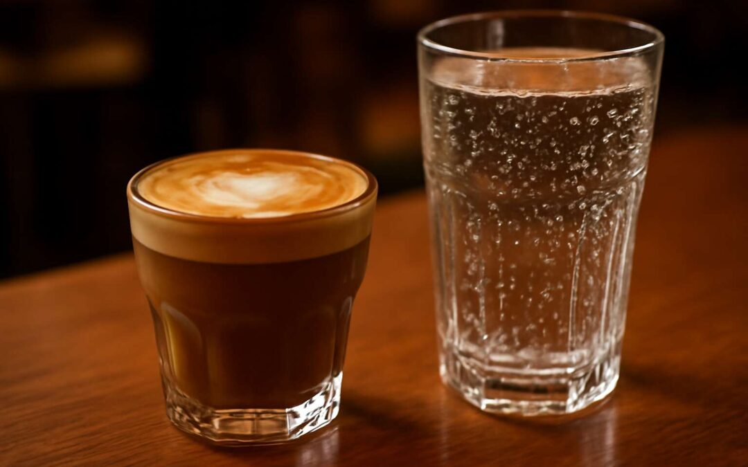 Elevate your sip with why sparkling water with cortado: a fizz-friendly coffee twist