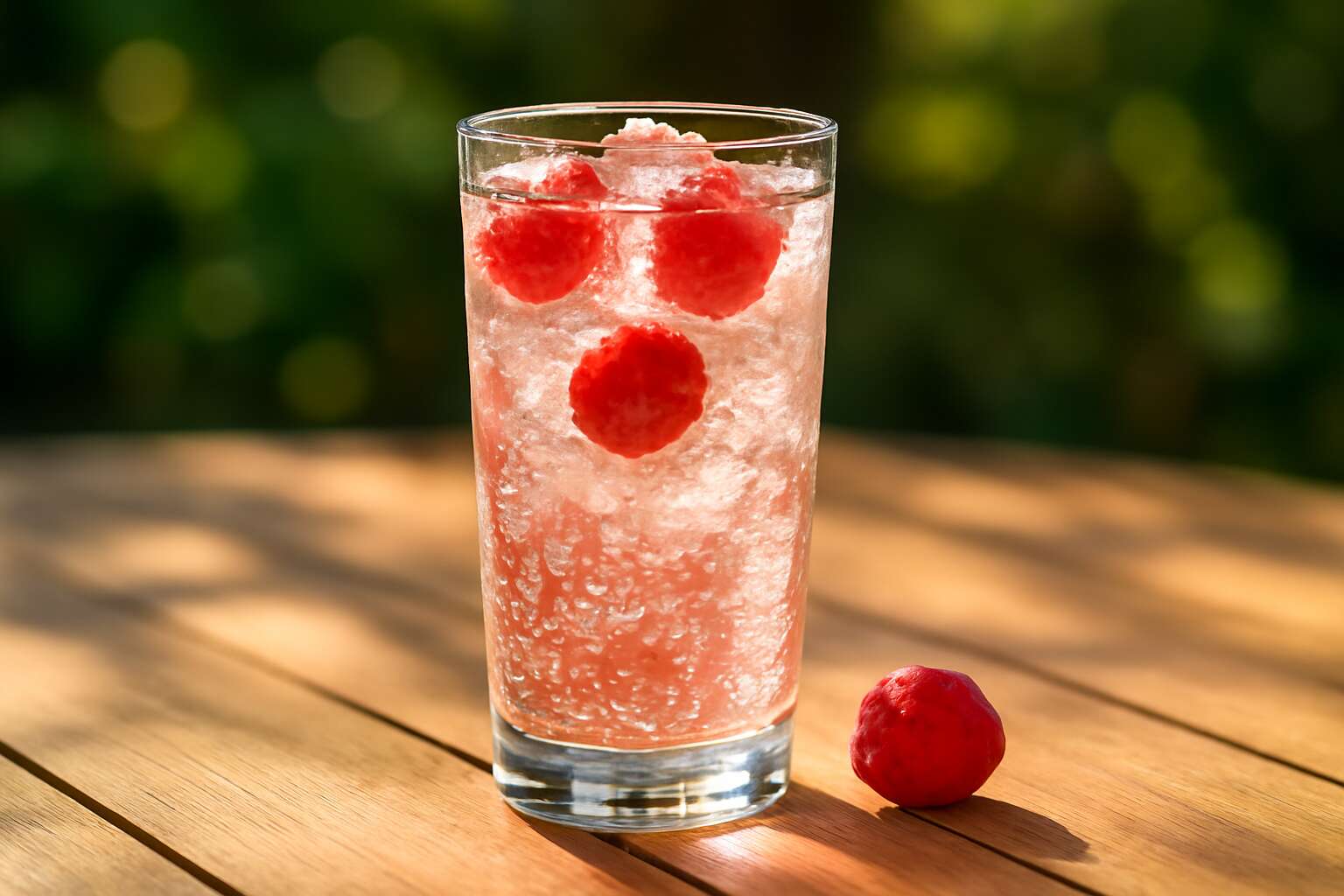 raspberry flavoured sparkling water