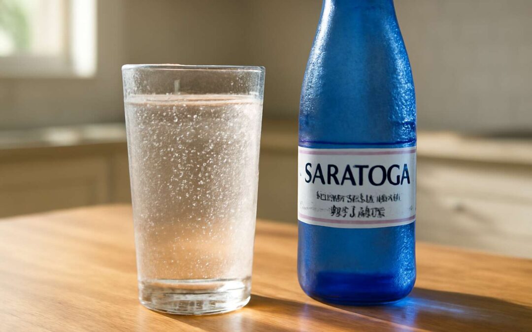 Sparkling Water Saratoga: Taste the charm of sparkling water saratoga