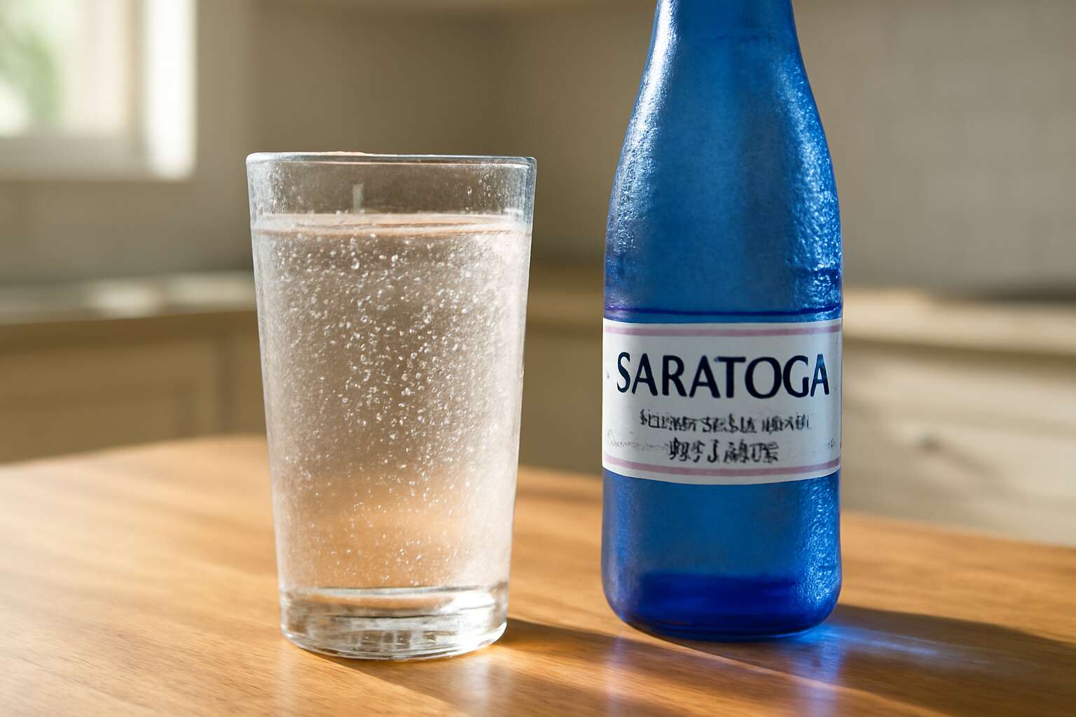sparkling water saratoga