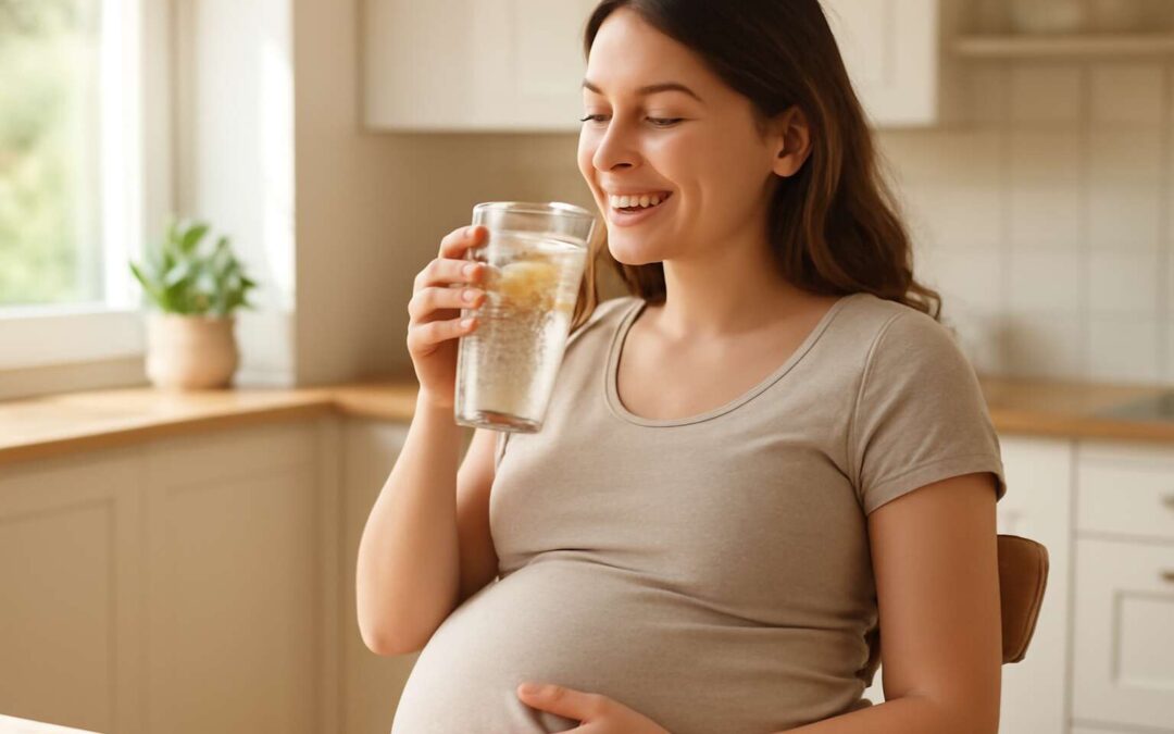 Why sparkling water when pregnant can be a safe, tasty hydration option