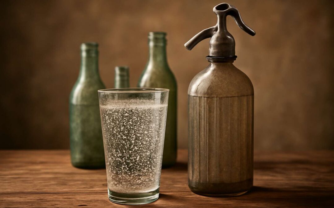 Origins of fizz: when sparkling water was invented and how it exploded into everyday life.