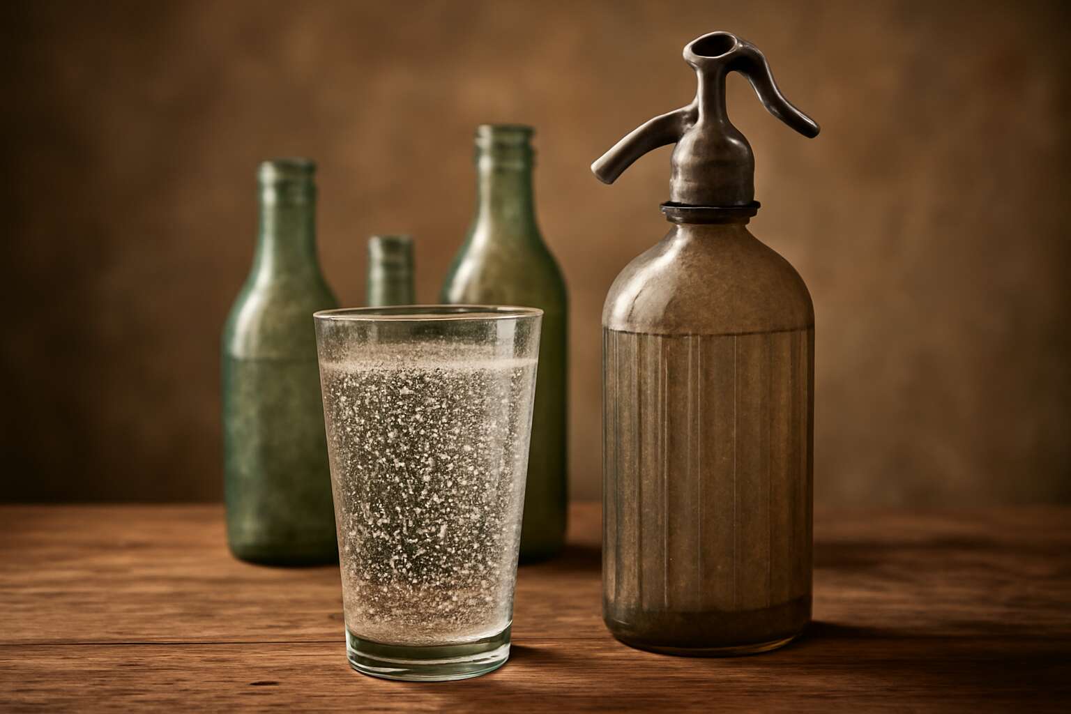 when sparkling water was invented
