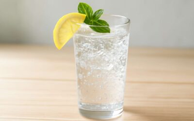 Refresh and soothe with sparkling water for upset stomach.