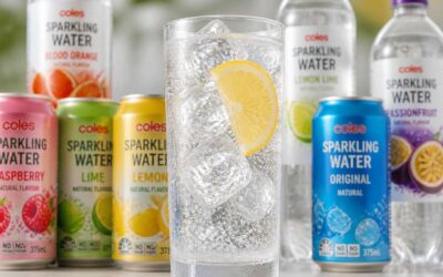 Sparkling water coles offer a crisp, calorie free alternative to sugary sodas.